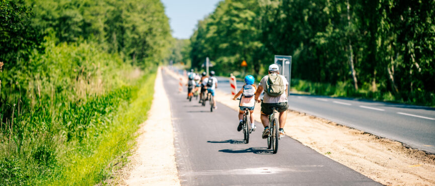 Sieć dróg rowerowych Policach coraz bardziej spójna i gęsta