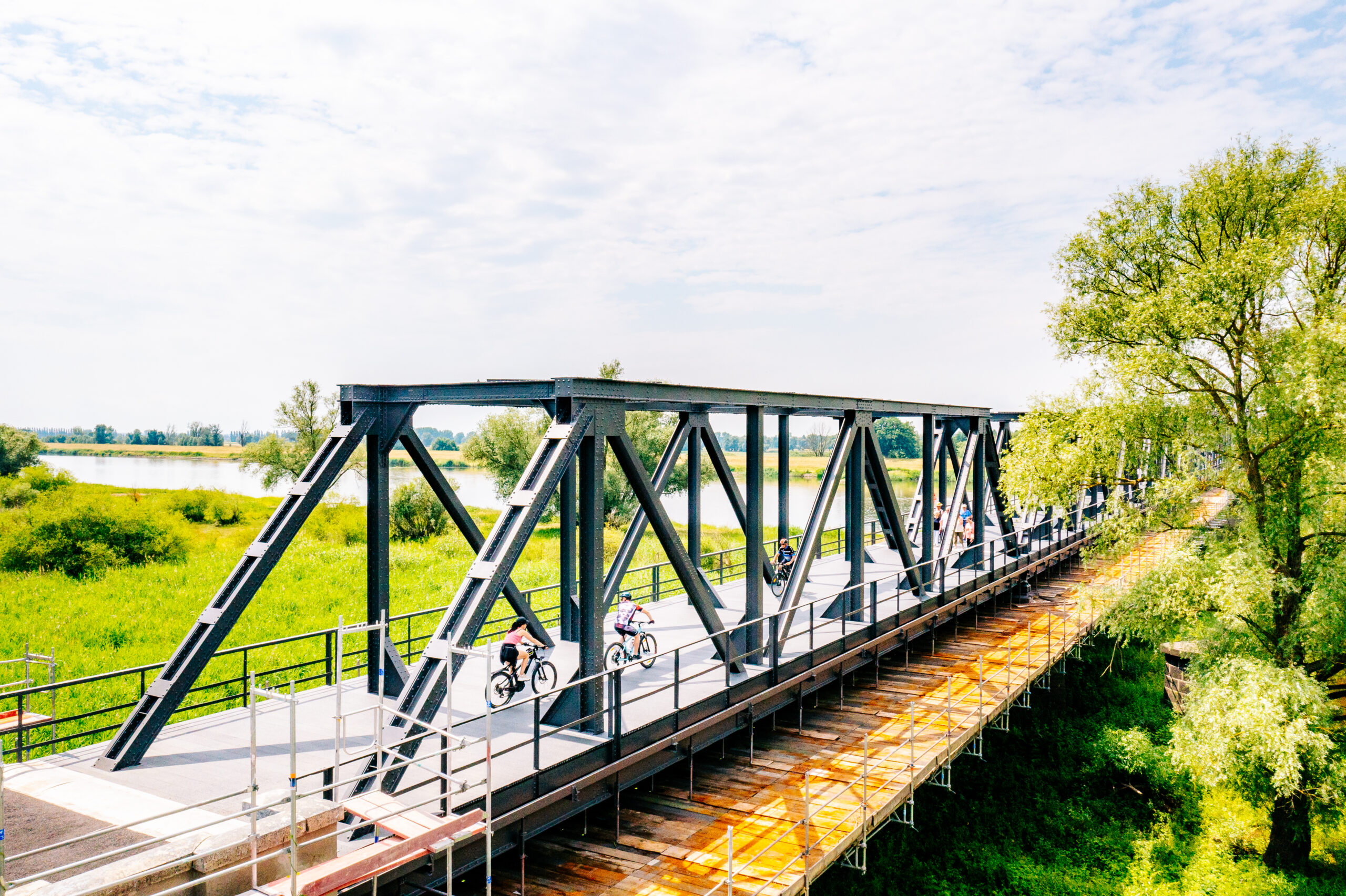 Most Europejski Siekierki – Neurüdnitz...