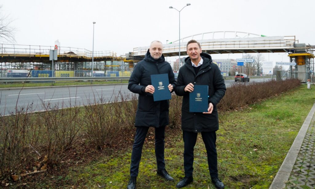 Kładka nad ul. Struga w Szczecinie