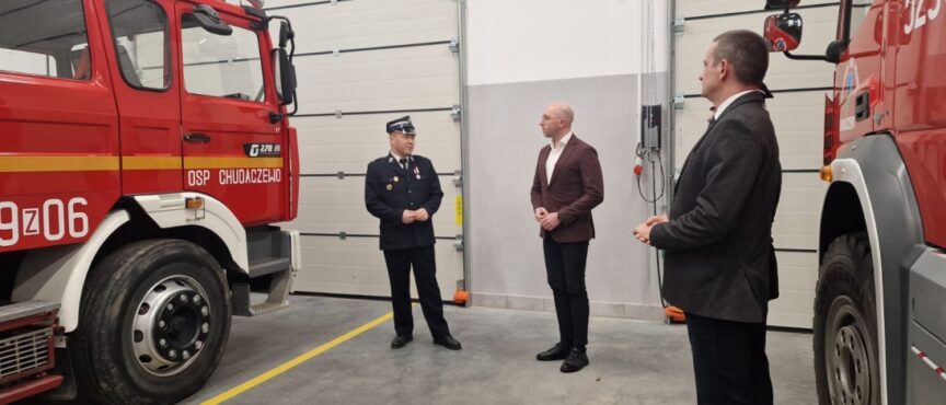 OSP w Chudaczewie oraz OSP w Mścicach z dotacjami na nowe wozy