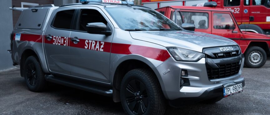 Europejskiej klasy wyposażenie w OSP w Tanowie.