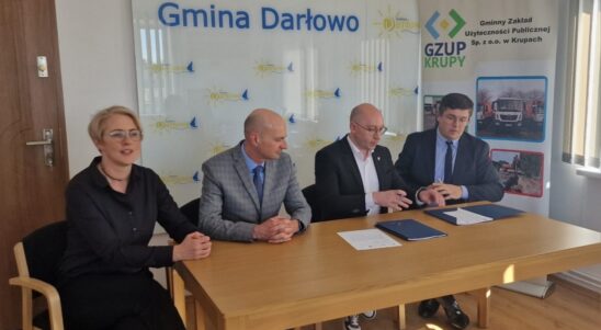 Uzdatnianie i dystrybucja wody w gminie Darłowo łatwiejsze. Jest unijna dotacja na budowę niezbędnej infrastruktury