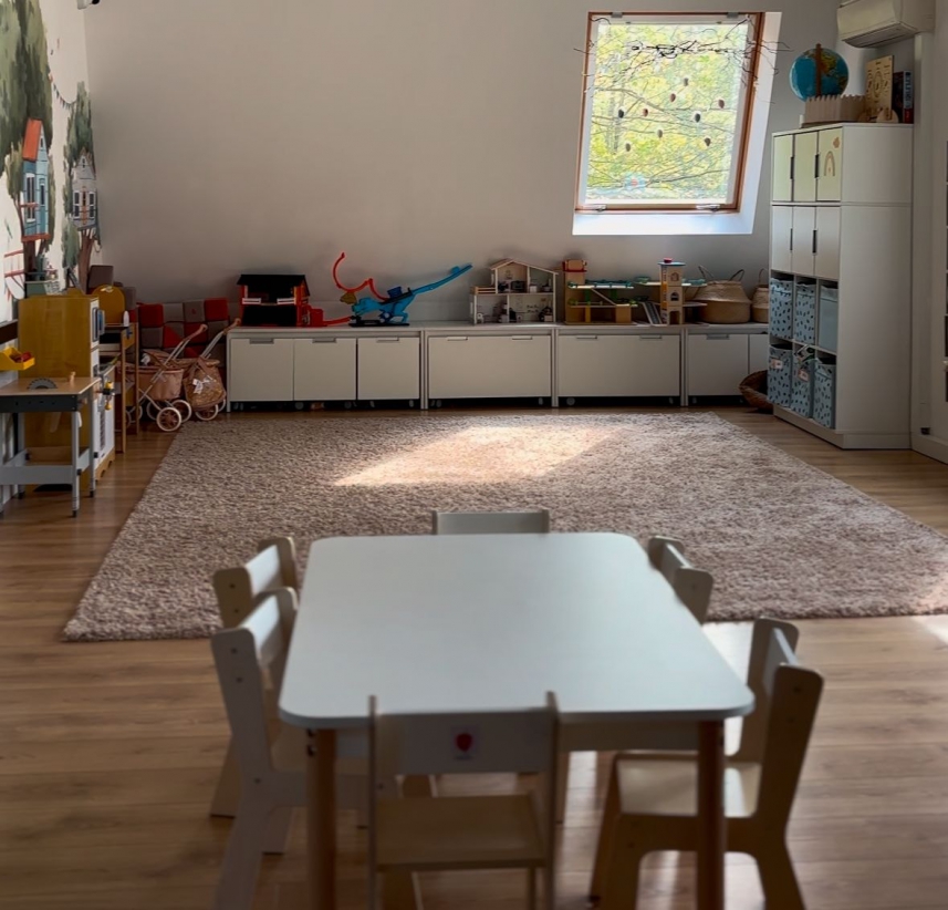 Budynek przedszkola w Koszalinie przy ul. Kościuszki 33, widok jednej z sal