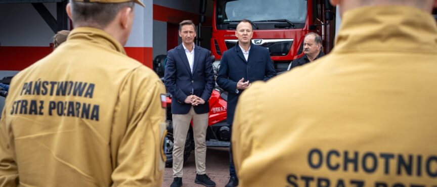 Druhowie zadbają o wały przeciwpowodziowe. OSP Lubczyna z nowym sprzętem i dotacjami