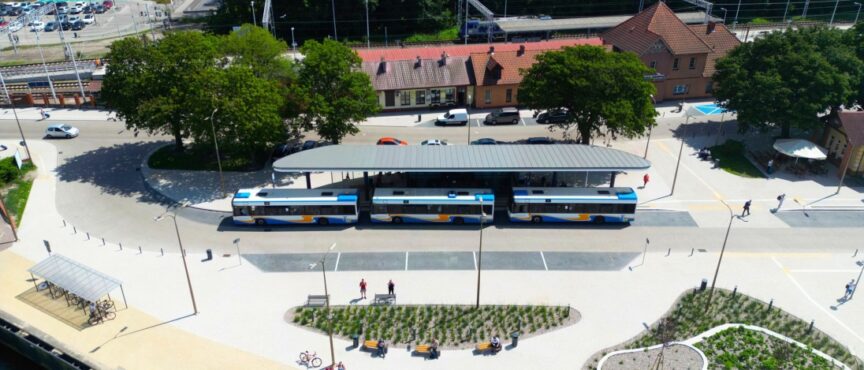Wyróżnienie dla Świnoujścia za modernizację okolic dworca