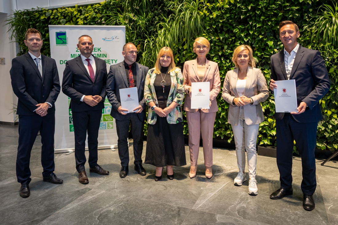 Spotkanie w Urzędzie Marszałkowskim z przedstawicielami zarządu Związku Miast i Gmin Dorzecza Parsęty...