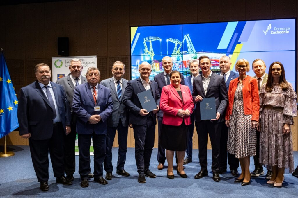 Podpisanie porozumienia z ZIT, SOM, Szczecin 2 kwietnia 2024 r.