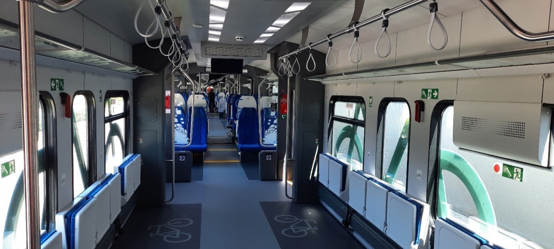 W nowych pociągach przewidziano więcej miejsc do przewozu rowerów...