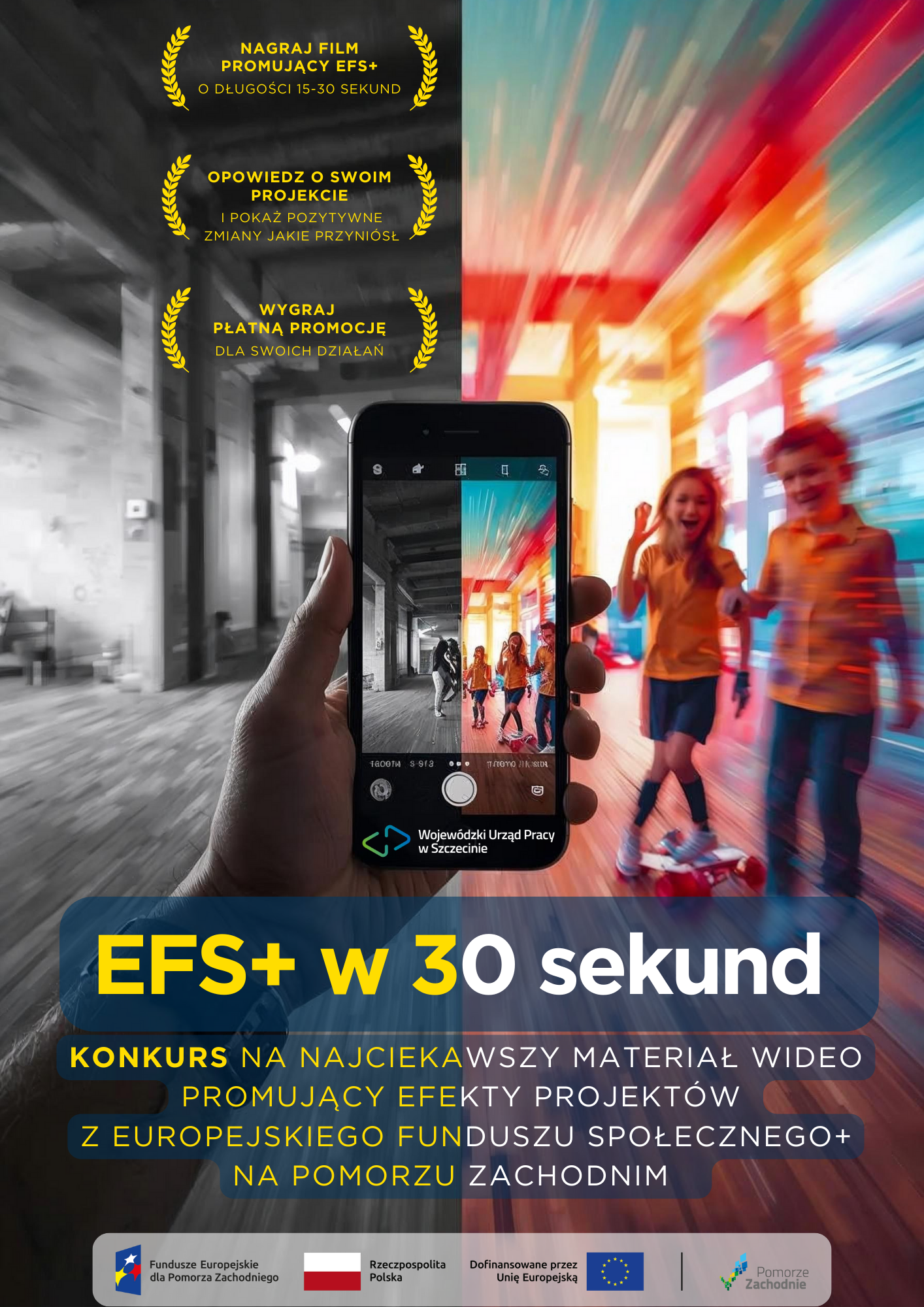 EFS+ w 30 sekund – konkurs dla beneficjentów FEPZ 2021-2027