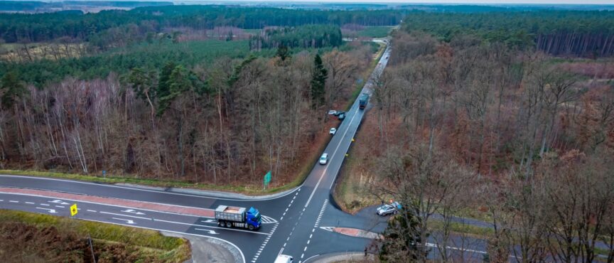 Goleniów i Modrzewie połączy trasa rowerowa. Plac budowy przekazany