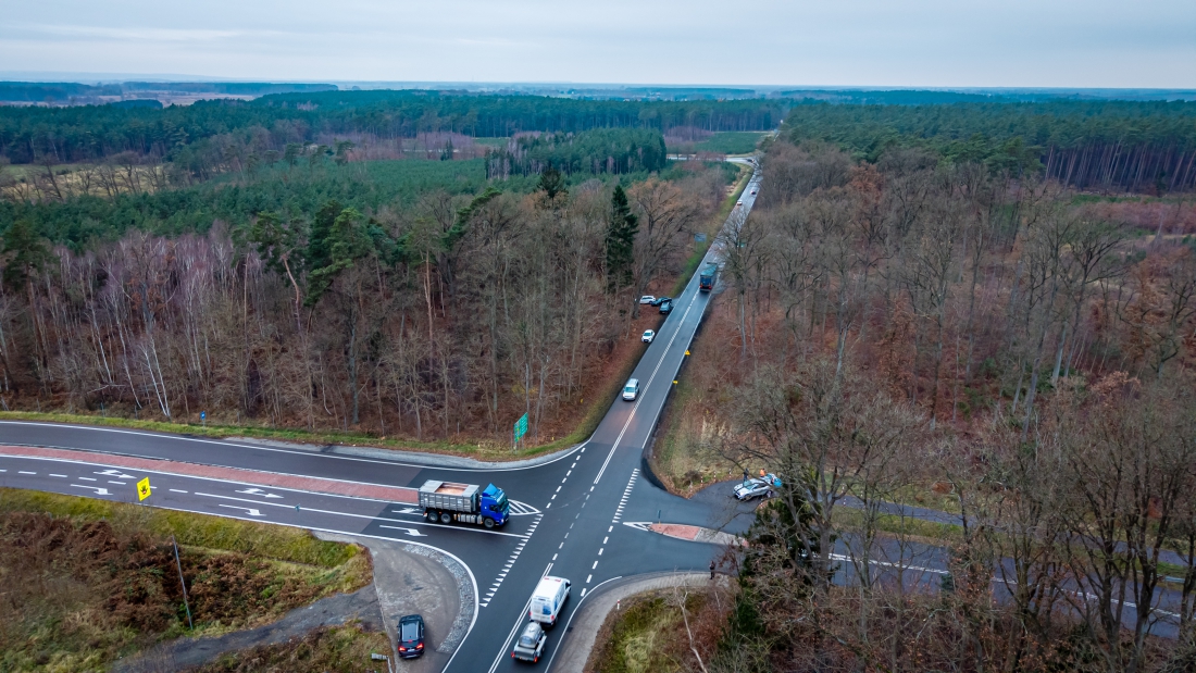 Goleniów i Modrzewie połączy trasa rowerowa. Plac budowy przekazany