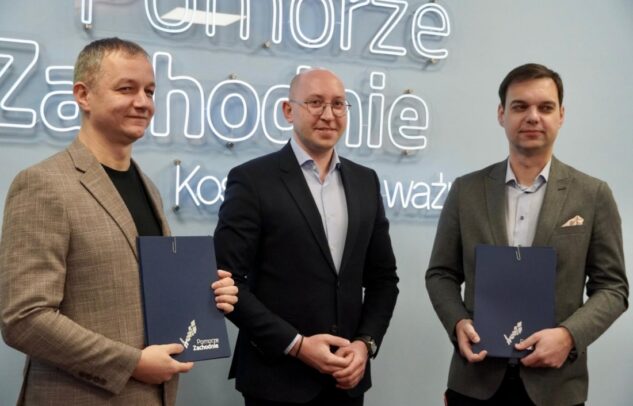  Światłowody przyszłości. Innowacje w spółce iNet Media Group z logo funduszy europejskich