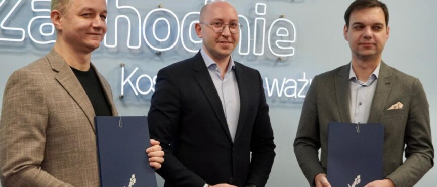 Światłowody przyszłości. Innowacje w spółce iNet Media Group z logo funduszy europejskich