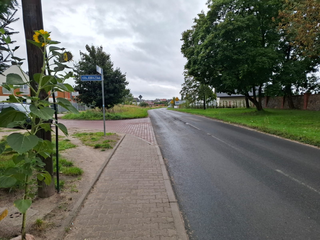 Ścieżka rowerowa powstanie w Dobrej, od ul. Krajobrazowej do ul. Karpackiej - fot. Starostwo Powiatowe w Policach....