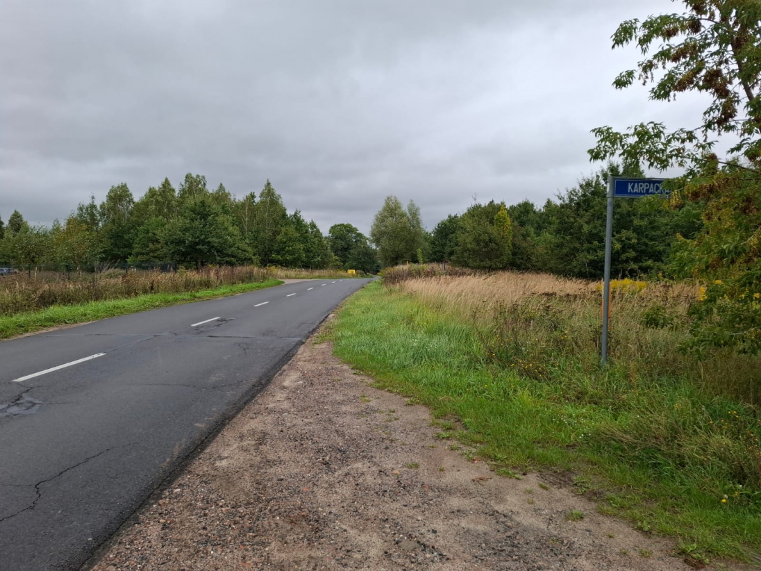 Ścieżka rowerowa powstanie w Dobrej, od ul. Krajobrazowej do ul. Karpackiej - fot. Starostwo Powiatowe w Policach....
