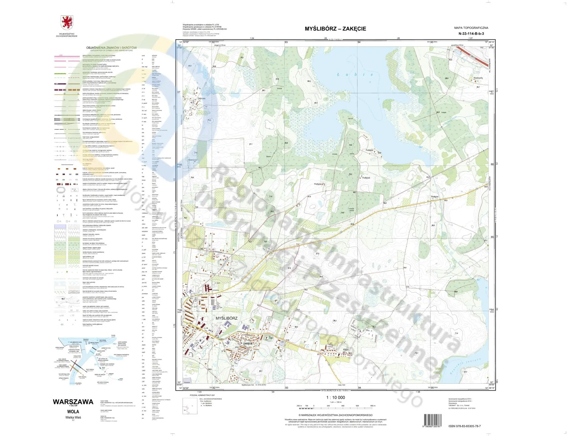 Jedną z części jest powiat pyrzycki i myśliborski...