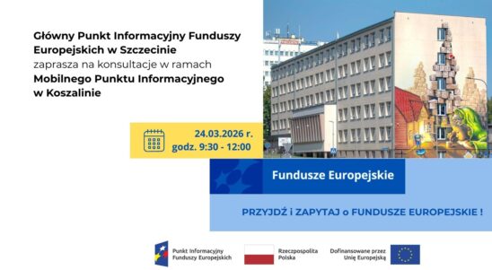 Mobilny Punkt Informacyjny Funduszy Europejskich w Koszalinie