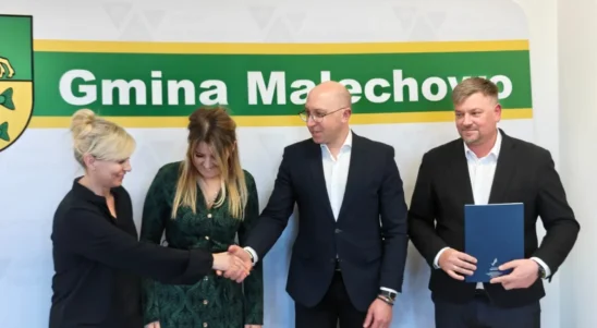 Gmina Malechowo z przestrzenią  dla osób w potrzebie. Budynek pasywny, a w nim trzy mieszkania wspomagane