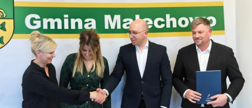 Gmina Malechowo z przestrzenią  dla osób w potrzebie. Budynek pasywny, a w nim trzy mieszkania wspomagane