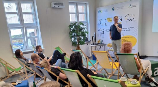 Spotkanie informacyjne: „Fundusze Europejskie na start: firma, edukacja i szkolenia”.