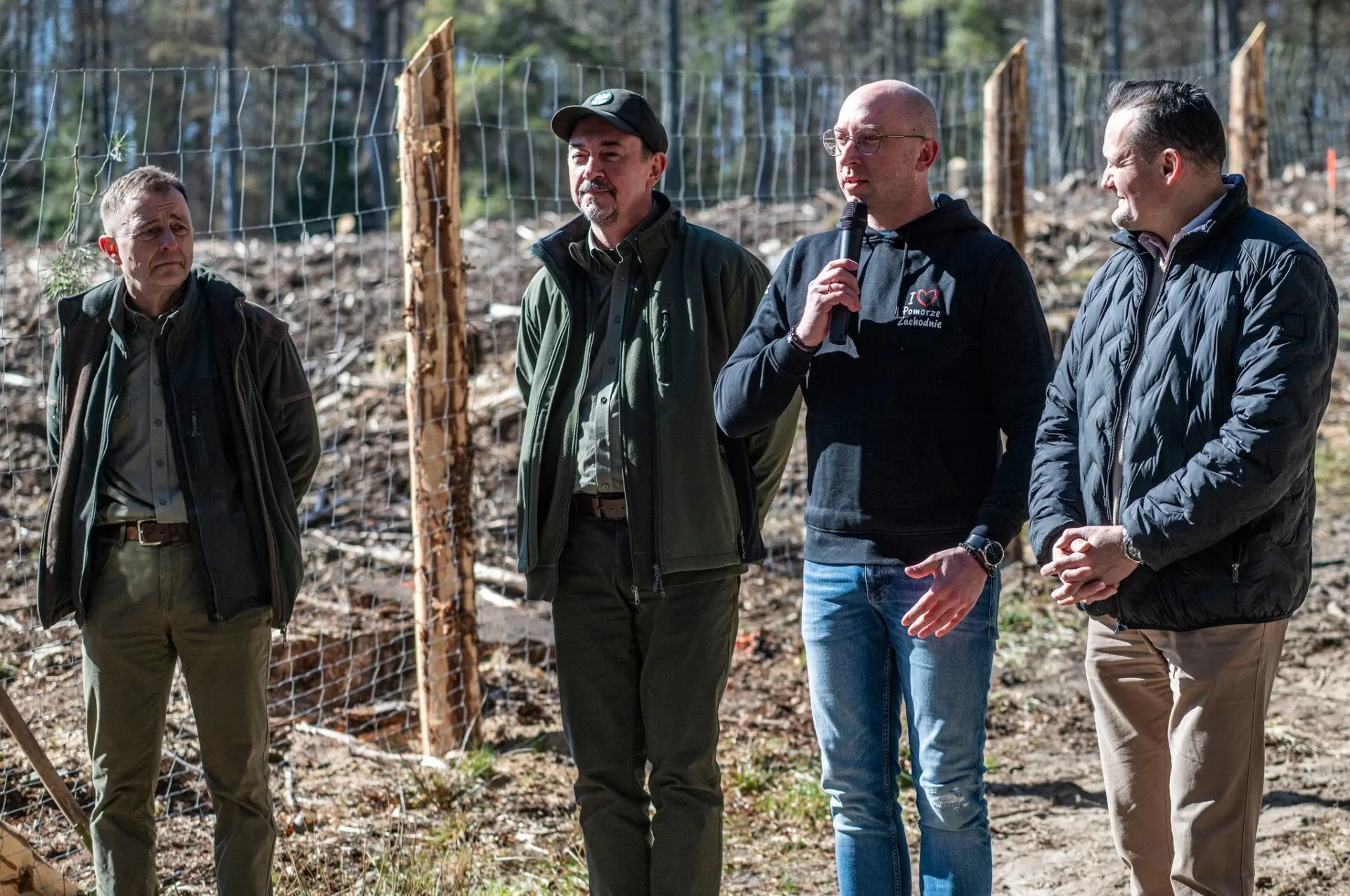 Akcja w Nadleśnictwie w Kamieszewicach...