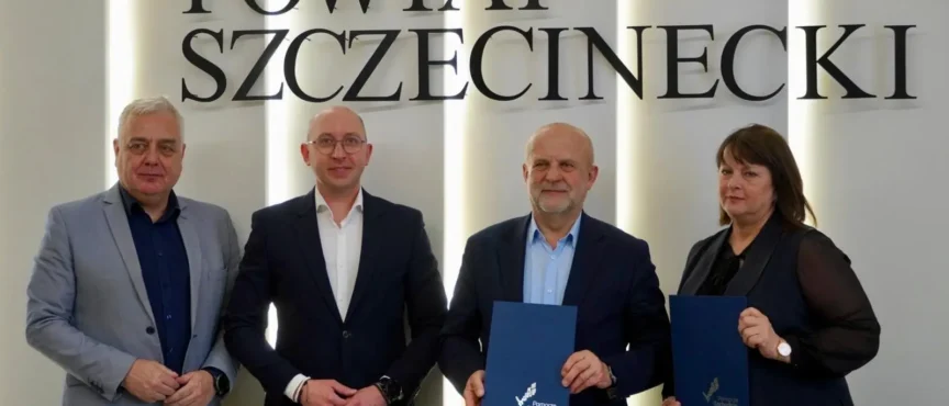 Wicemarszałek Jakub Kowalik z wizytą w Szczecinku. Wsparcie na korty tenisowe i drogę rowerową