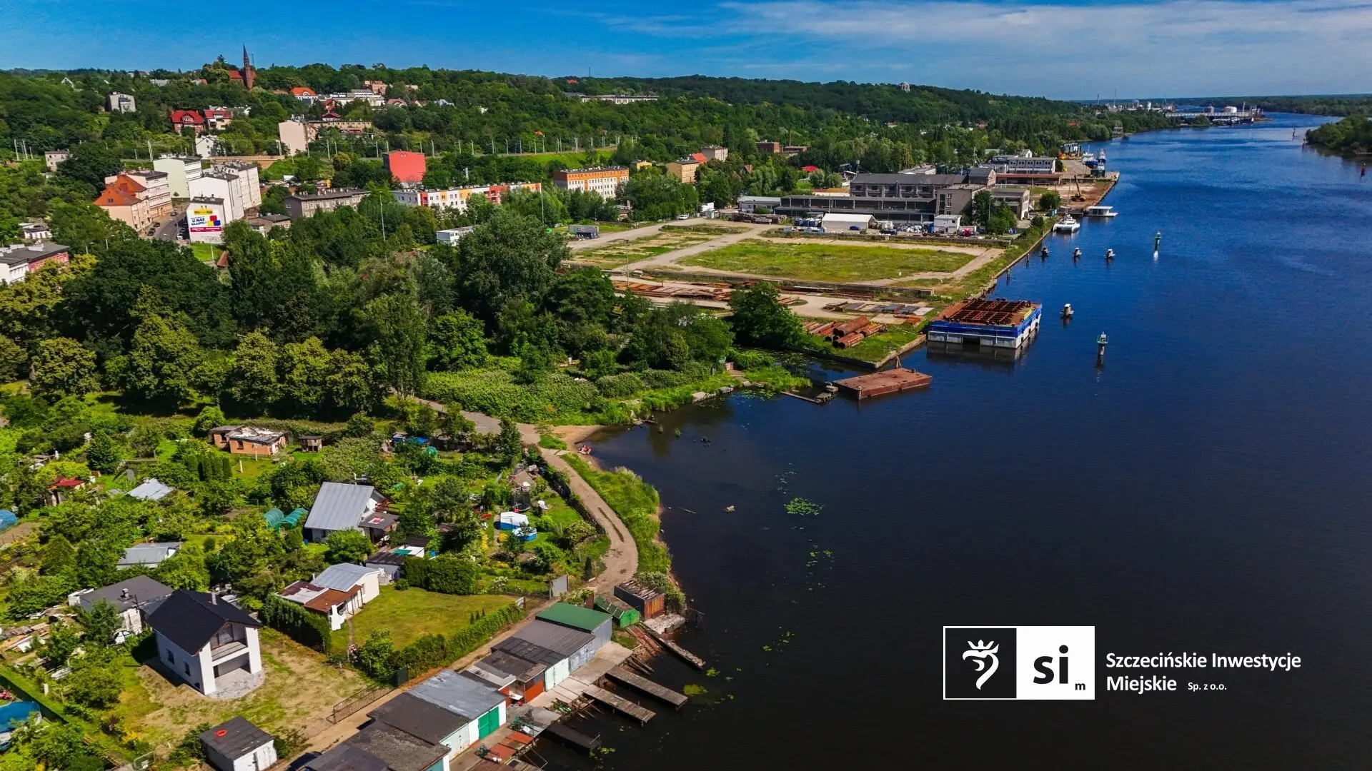 Szczecin zagospodaruje tereny nadwodne. Kluczowe będzie wsparcie UE