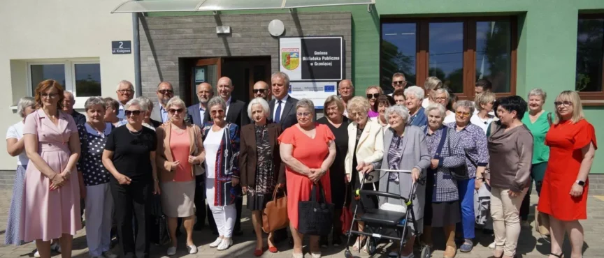Centrum Aktywności i Wolontariatu Seniorów w Grzmiącej oficjalnie otwarte