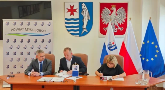 Prawie 900 tys. zł dla Myśliborza. Wsparcie UE na dwie miejskie inwestycje