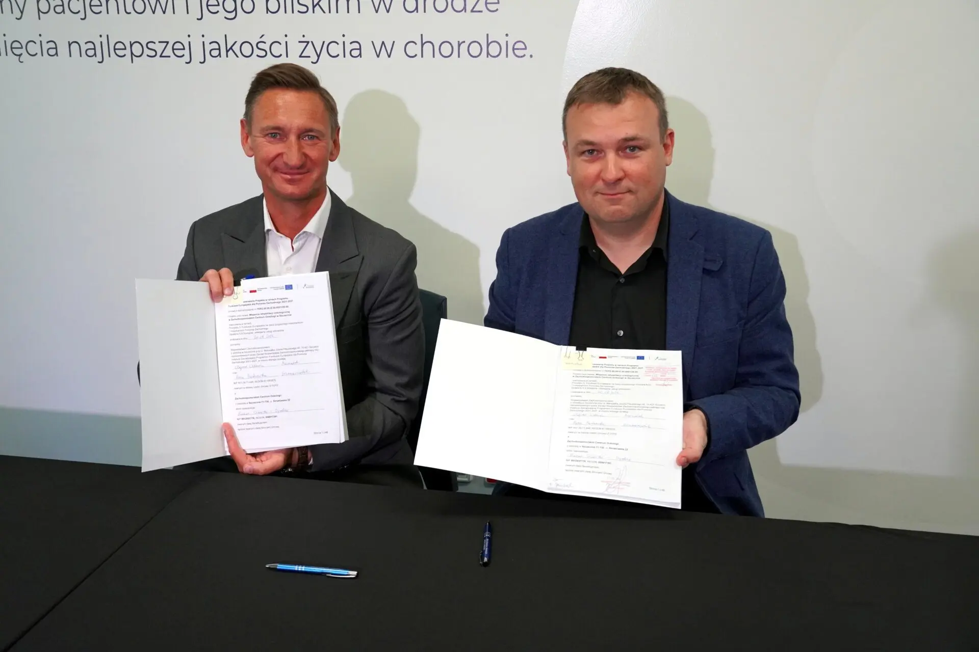Dzięki podpisanej umowie Zachodniopomorskie Centrum Onkologii w Szczecinie otrzyma unijną dotację w wysokości prawie 35 mln zł....