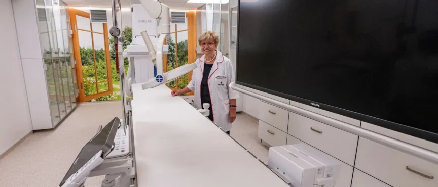 Koszalińska kardiologia ma nowy sprzęt, wyposażenie i Pracownię Hemodynamiki