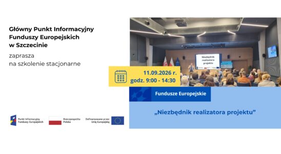 Szkolenie : „Niezbędnik realizatora projektów unijnych”