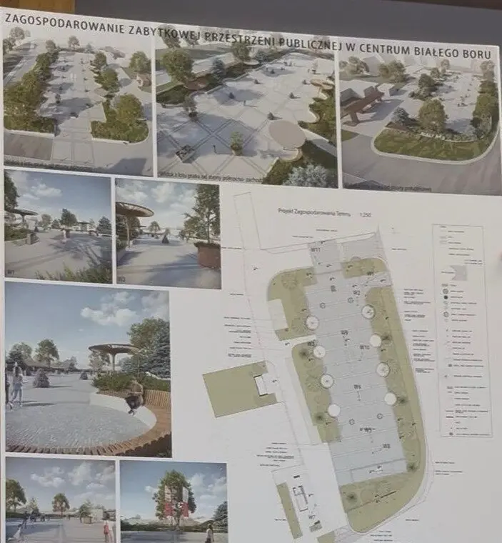 Efekty nowego zagospodarowania centrum Białego Boru powinniśmy poznać w 2027 roku.